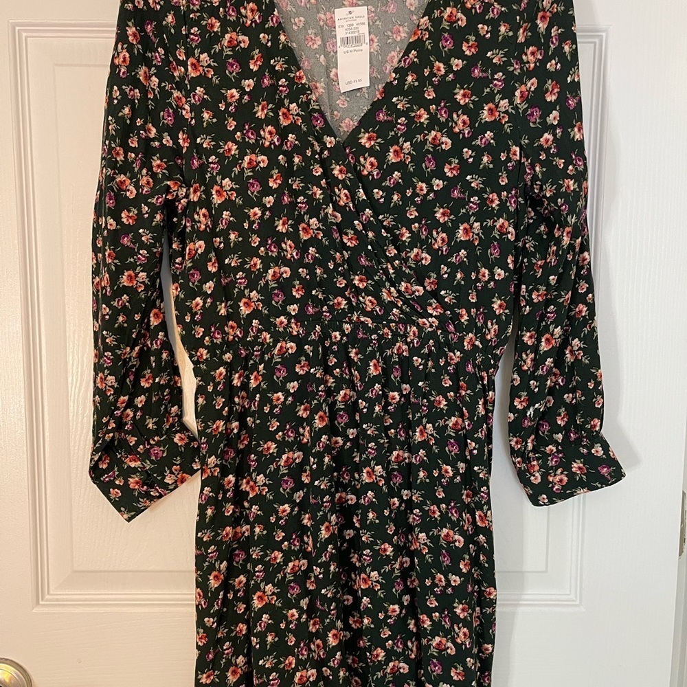 AEO Floral Wrap Dress - MP